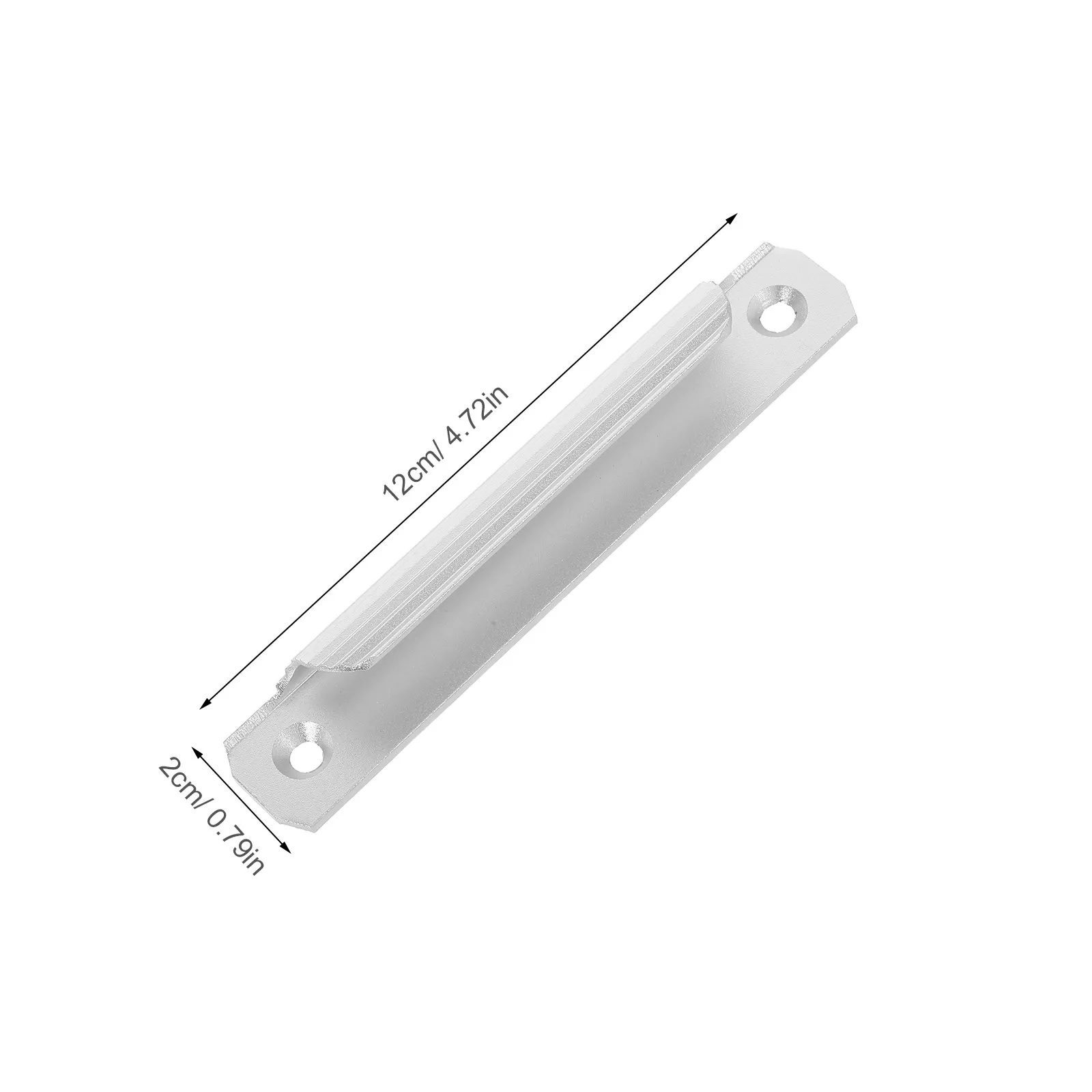 2Pcs Aluminum Alloy Door Window Handle High Wear Resistant Sliding Screen Door Pull Handle Cabinet Wardrobe Hardware