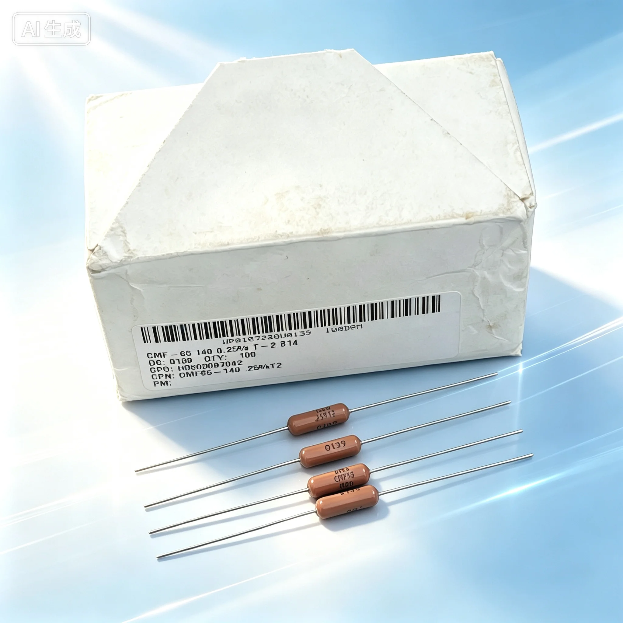 Resistor for VISHAY-DALE 2W 1% Precision Metal Film Resistor  50pcs