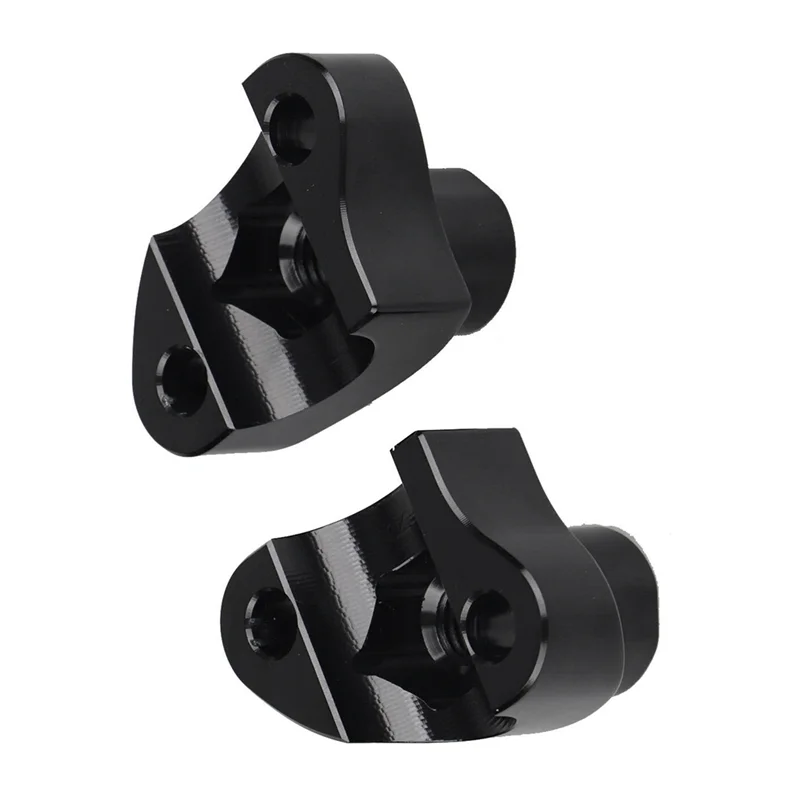 Black 1In Handlebar 1 1/2In Risers For Dyna Softail Sportster XL 883 1200 Accessories - Image 4