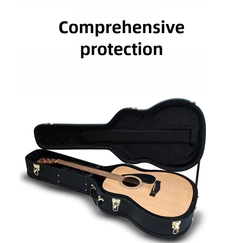 38/39/40/41/42-inch Wooden Guitar Case Moisture-proof Professional Classical Guitars Case Pressure-resistant Guitar Backpack