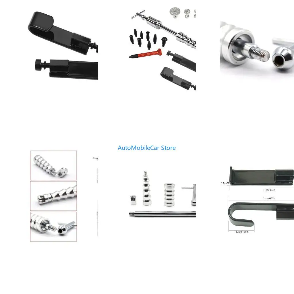 G8TE Car Dents Repair Hammer No Traces Shaping Body Sheet Metal Striking Leveling Tool Paint Dents Repair Hammer