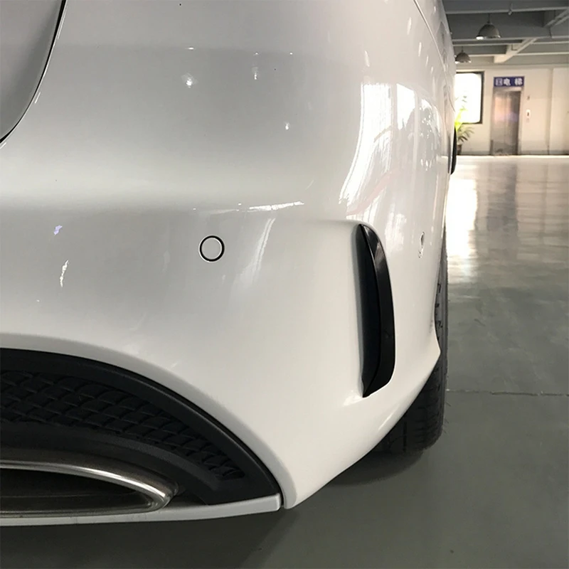 Rear Bumper Spoiler Side Canard Spoiler For Mercedes Benz C Class Estate S205 C180 C200 AMG image 3