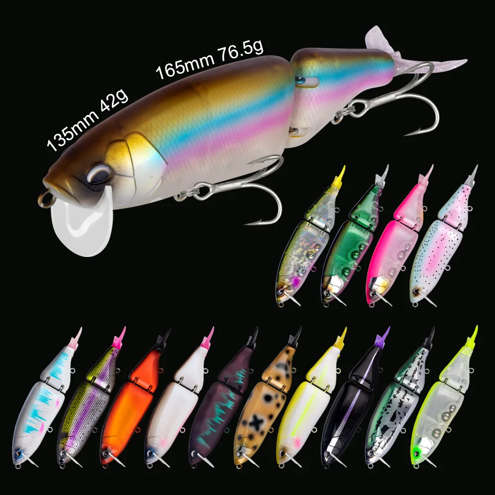 

Floating Swimbait Joint Bait 135mm48g 165mm86g Drt Klash Minnow Japanese Fishing Lure Artificial Hard Bait Predator Wobbler Pike