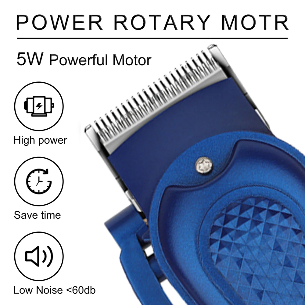 ハイエナバリカンコードレスヘアトリマープロフェッショナルヘアカットマシン電気 9000 rpm ヘアカットクリッパー男性用