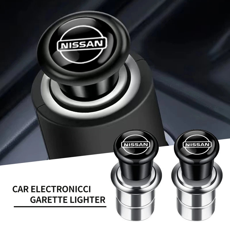 Car Cigarette Lighter Plug Adapter Portable Power Outlet Car Styling For Nissan Nismo Tiida Sylphy Teana X Trail T30 T32 Almera