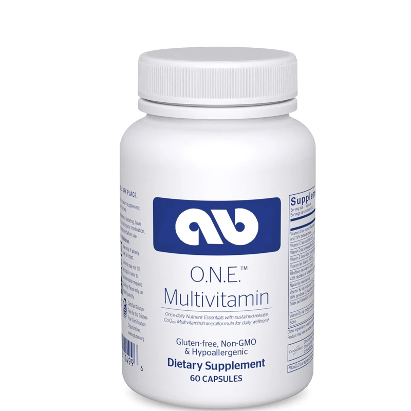 

O. N.E. Multivitamin - Contains antioxidant complex Metafolin, CoQ10, and lutein, supporting vision and cellular health