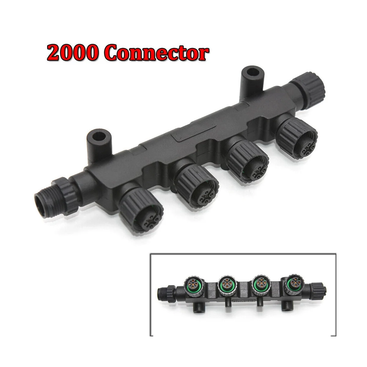 NMEA2000 4-Port Multiport T-Connector NMEA 2000 CX5005 Converters Collecter