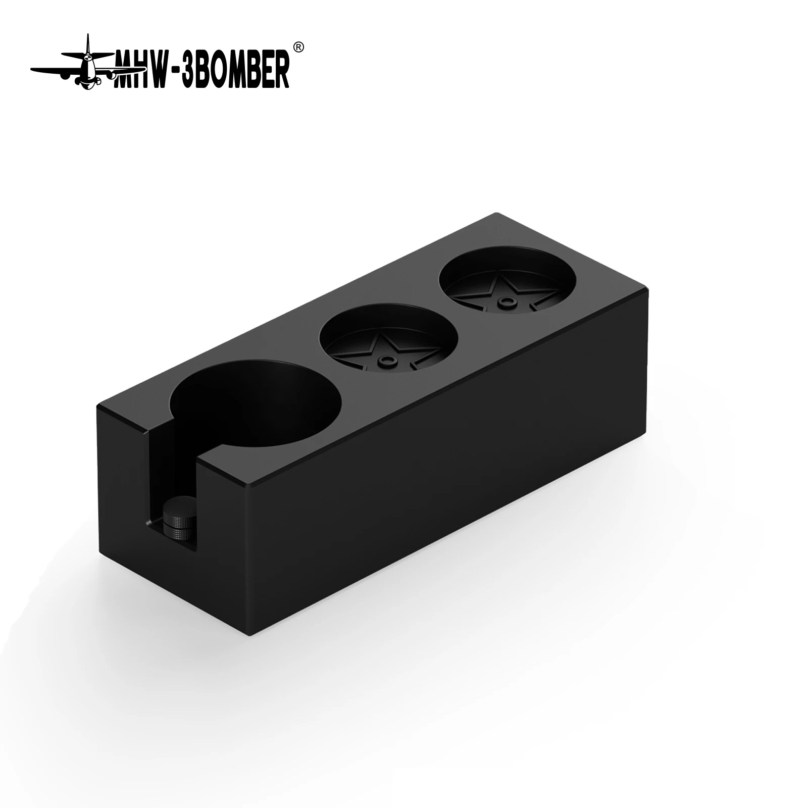 

MHW-3BOMBER Portafilter Holder Fit 58mm Portafilters Vintage Coffee Distributor & Tamper Station Coffee Accessories