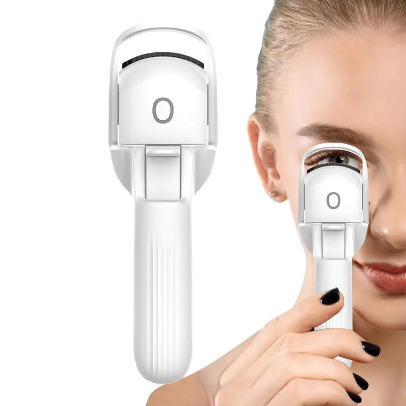 

Electric Eyelash Curler Fast Heating Portable Eye Lash Perm Shaping Lasting Curling Thermal Eyelash Clip USB Charging Model