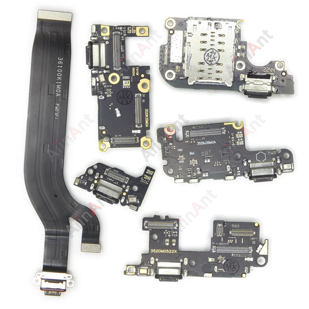 

Bottom Dock USB Charger Board Charging Connector Port Flex Cable For Xiaomi Mi 14 14T 15 10 11 10i 10T 11i 11T 11X Lite Pro Plus