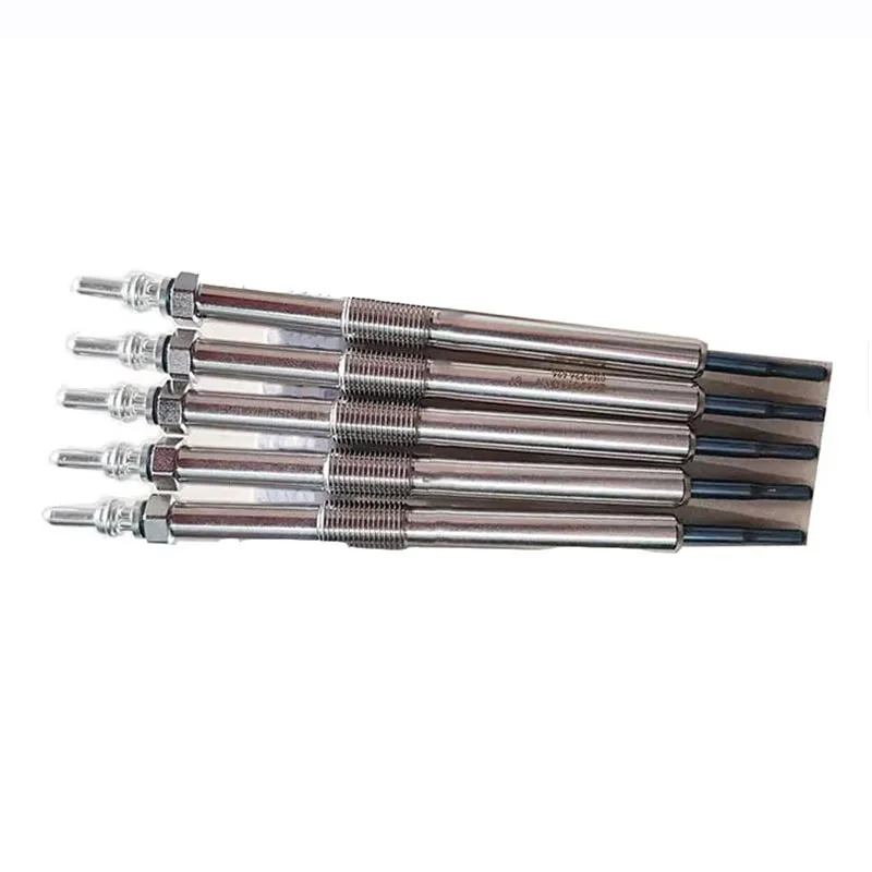 New 5PCS Ignition Glow Plug Heater 6641590001 For Ssangyong Kyron Rexton Actyon Sports