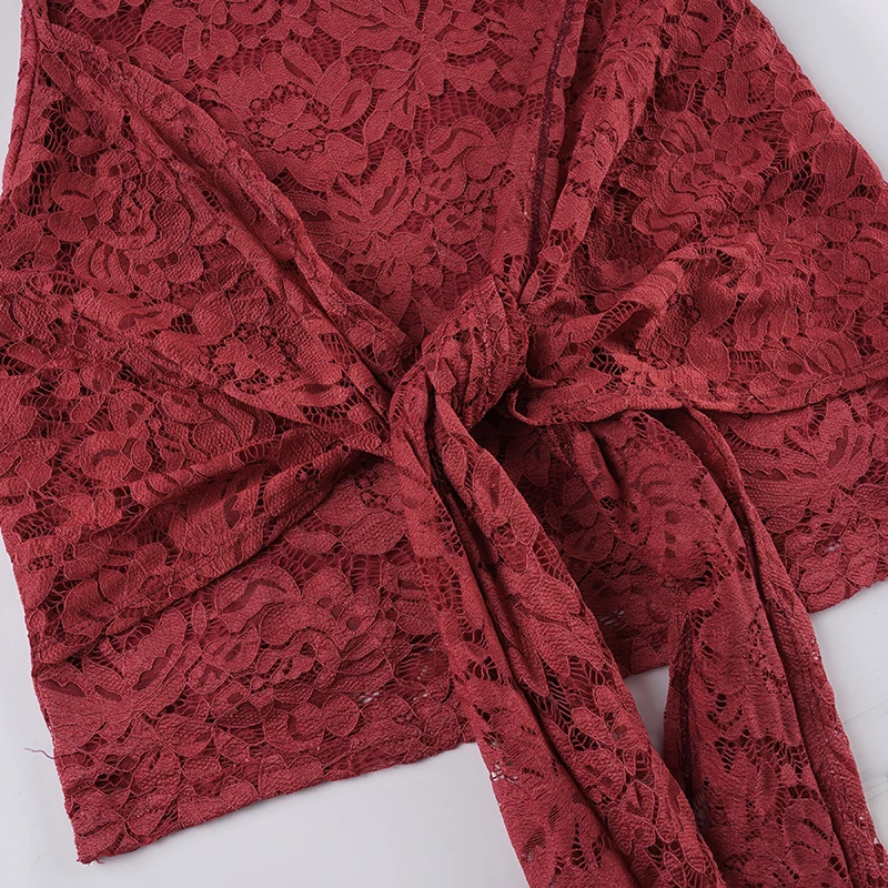 Sexy See Through Bandage Lace Bodycon Dress Slim-Fitting Long Sleeve Mini Dresses For Women 2025 Autumn Spring Fashion Cclubwear