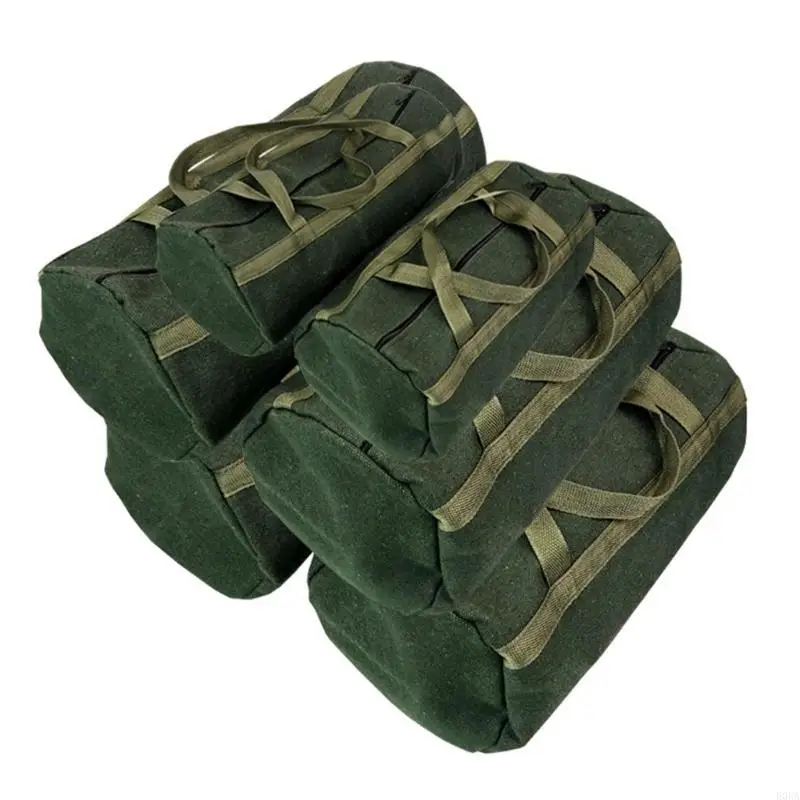 Large Capacity Tool Bag Heavy Duty Tool Organizers Canvas Toolkit Organizers Tool Storage Bag for Electrical Plumbing