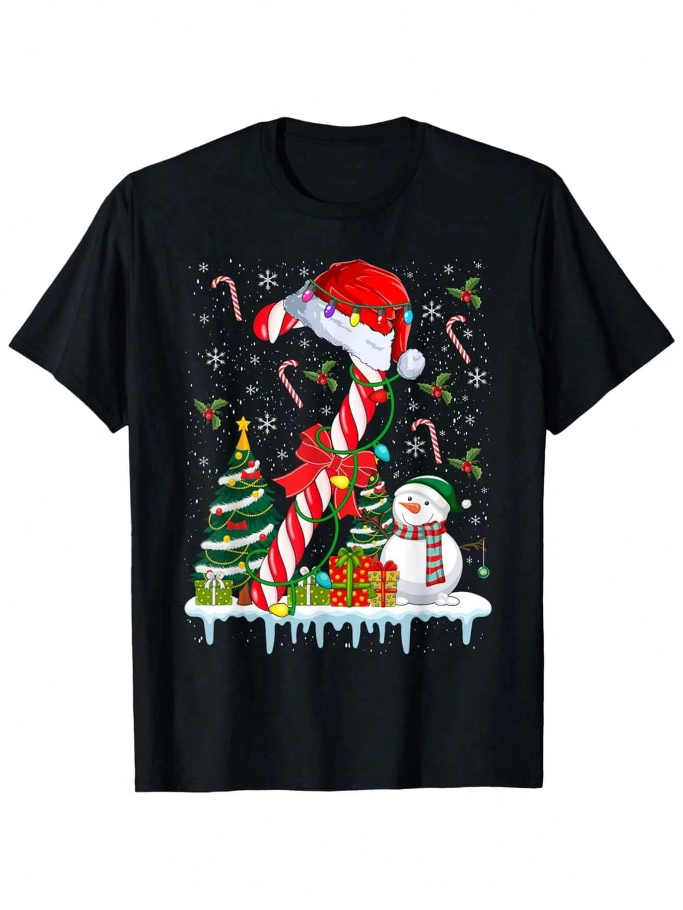 

Happy Hallothanksmas Хэллоуин День Благодарения Рождество Mashup футболка с рисунком забавная тыква Санта-Турецкий дизайн футболки с графическим рисунком