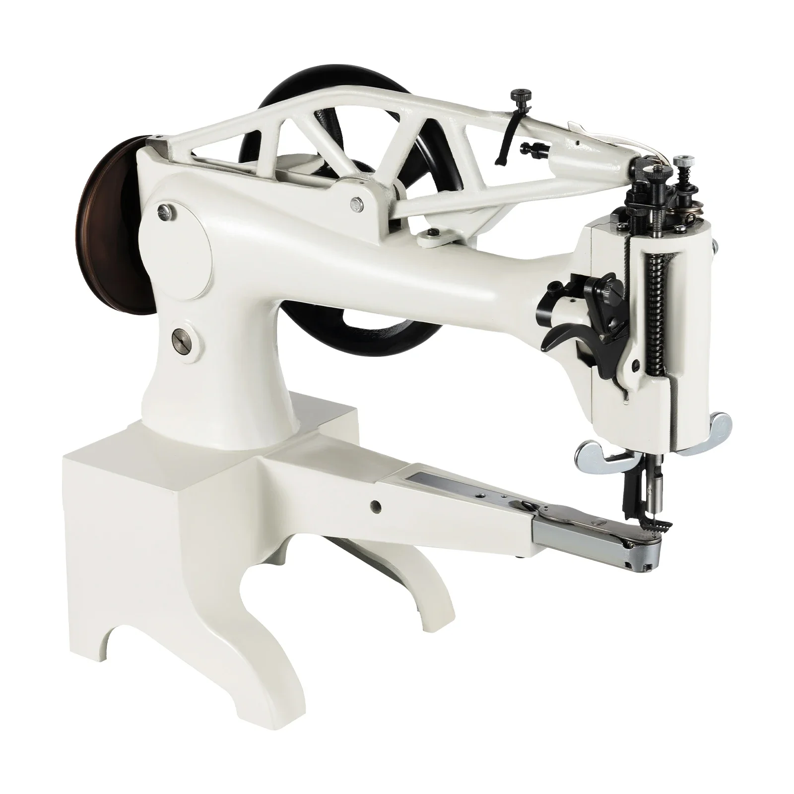 

Industrial Leather Sewing Machine, Hand Crank Heavy-Duty Sewing Machine 500spm DIY Patch Leather Sewing Machine Heavy Duty