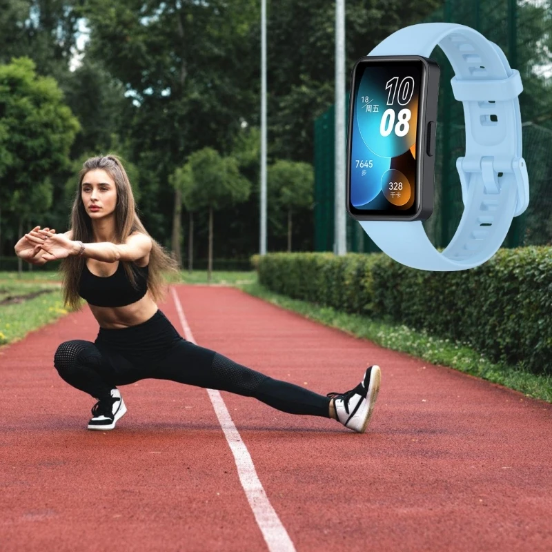 สายรัดข้อมือซิลิโคนแบบเปลี่ยนที่ทันสมัยเหมาะสำหรับ band8/9