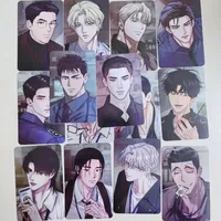 14 pcs/set Korean Manga Male Male Love Lomo Card Comic Characters HD Photocard for Fans Collection Decorative Gift
