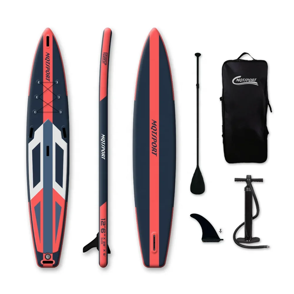 China Premium Quality Double Layer Jet Ski Rowing Boat Longboard Bodyboard Race Board Inflatable Paddleboard Paddle Board