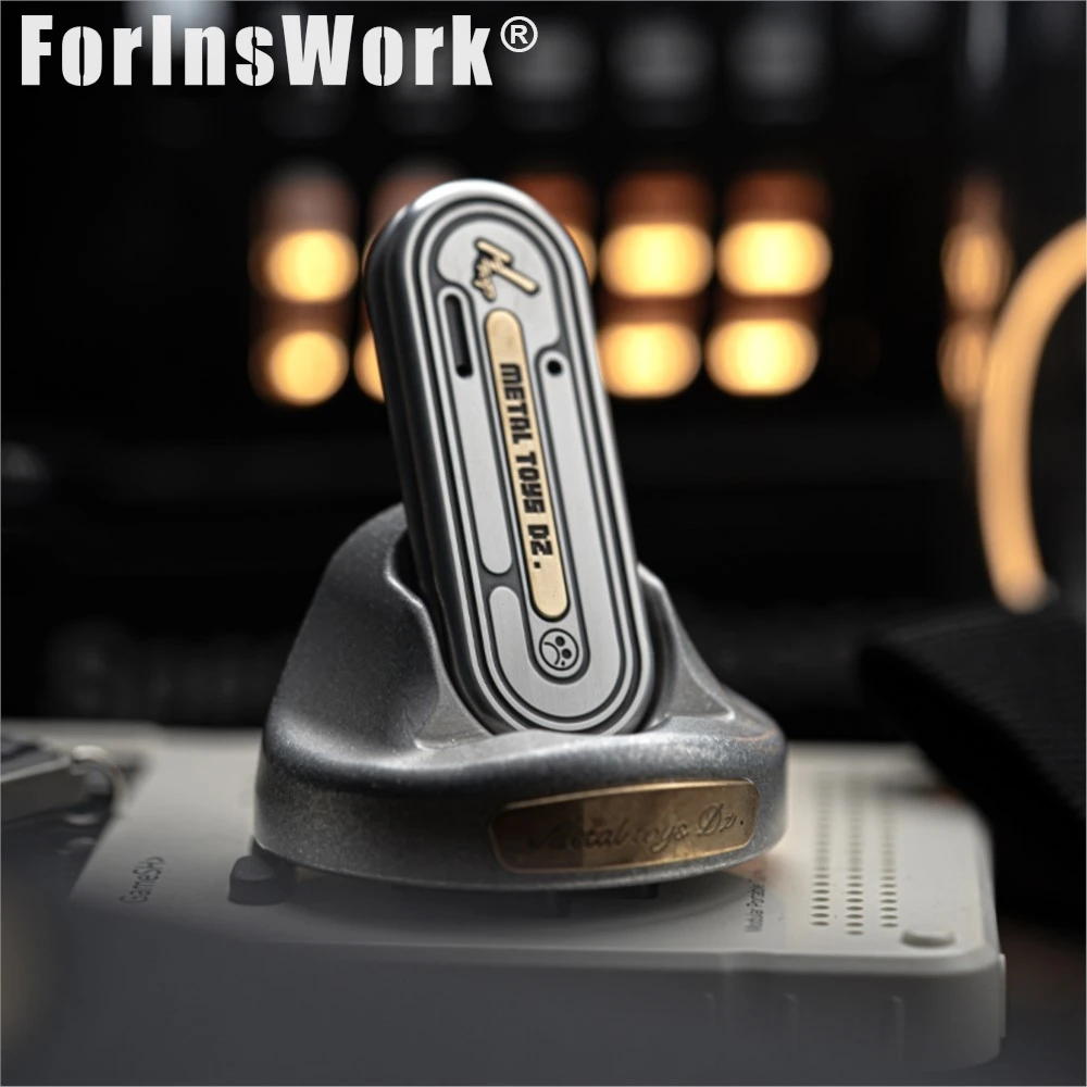 Brinquedos de metal Dz TOP H Mecânico Push Slider Fidgets Slider Cool Toys Gadgets Fidgets Toys