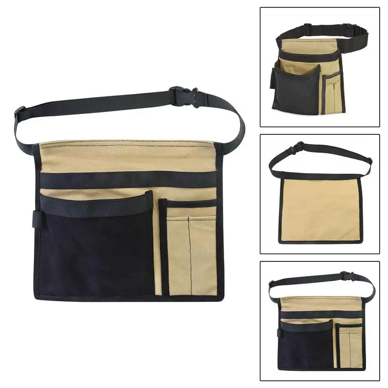 Electrician Tools Belt Storage Bag Waterproof Screwdriver Holster Work Waist Bag Working Belt Tool Holder Drill Organizer Pouch