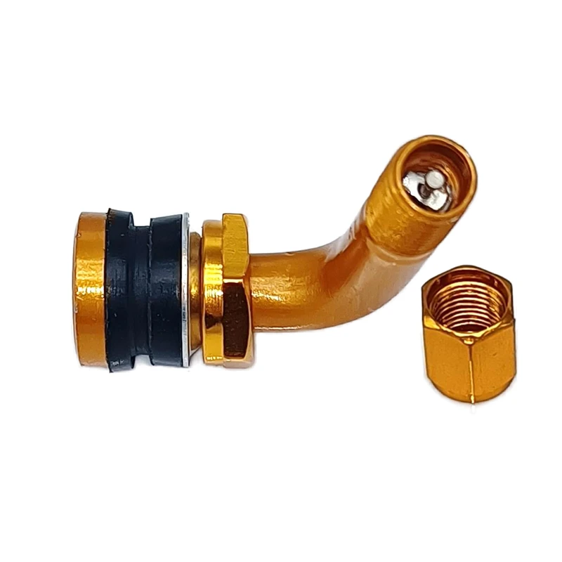 

Motorcycle Tubeless Tyre Valve Extension 90 Degree for E-bike Motor Car Tire Stems ATV Scooter Wheel Tire Valves Stem Air Cap