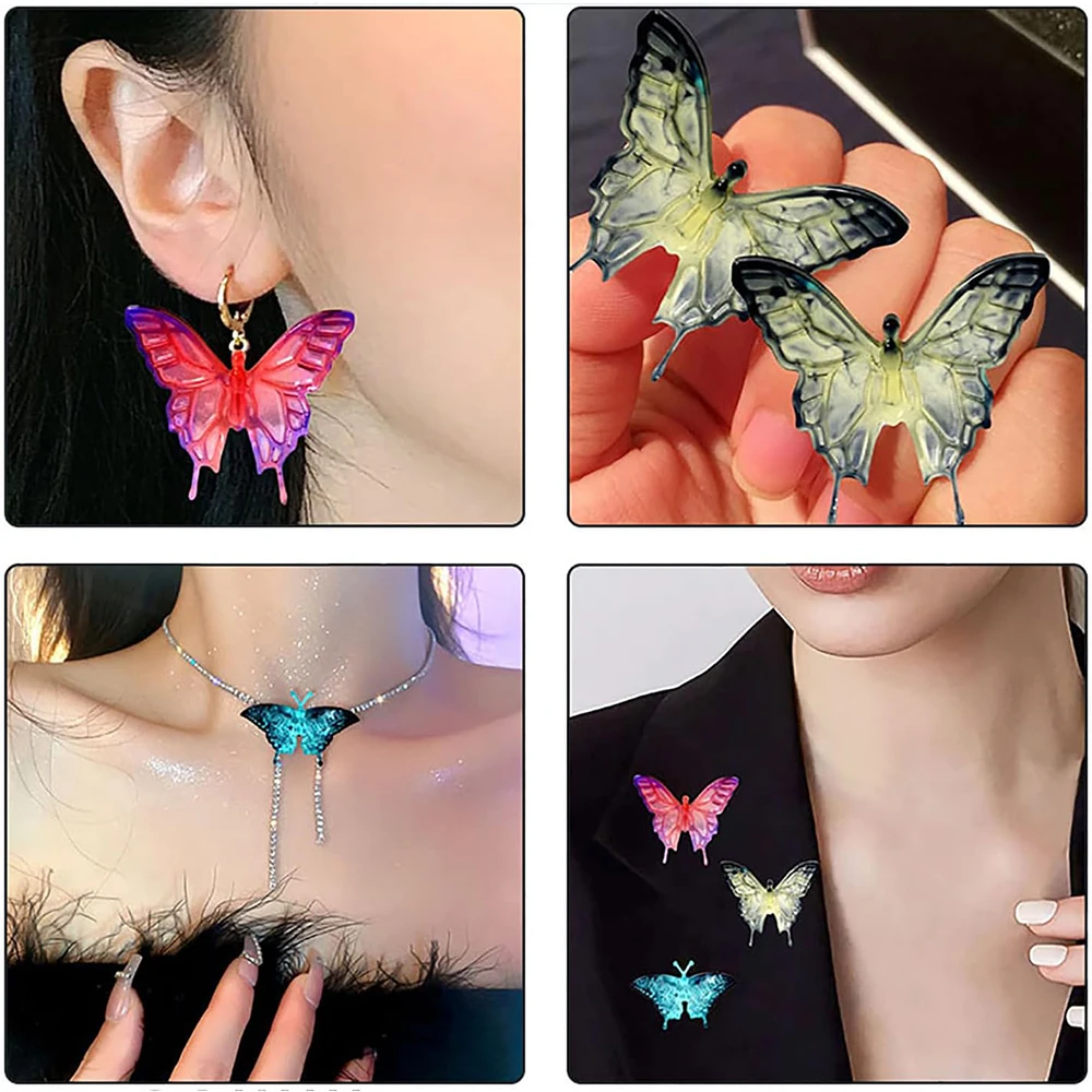 Butterfly Silicone Pendant Mol - Resin Art Love recension och pris