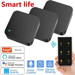 Tuya Remote Control IR WiFi untuk TV AC Blaster Rumah Pintar Pengontrol Jarak Jauh Universal Inframerah untuk Alexa Google Home 6 remote control sharp penjualan terbaik - №