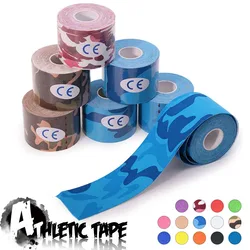 Fashion 2 Size Kinesiology Tape Athletic Tape Sport Recovery Tape Strapping Gym Fitness Tennis Running Knee Muscle Protector