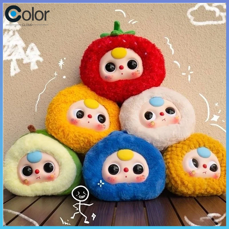 

New Baby Three Orchard Zipper Bag Fruits Series Blind Box Pendant Trendy Play Pendant Cute Doll Birthday Girl Gift Toys Genuine