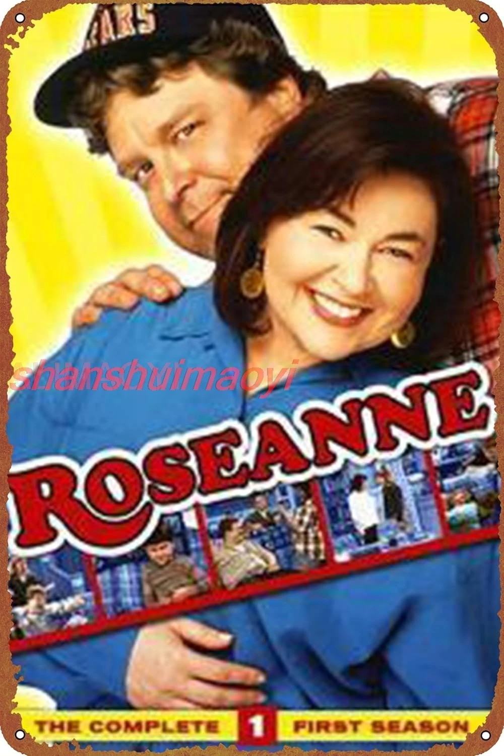 Roseanne Tin Sign Decoration Vintage Metal Poster Signs Wall Decor 8x12 Inch LL