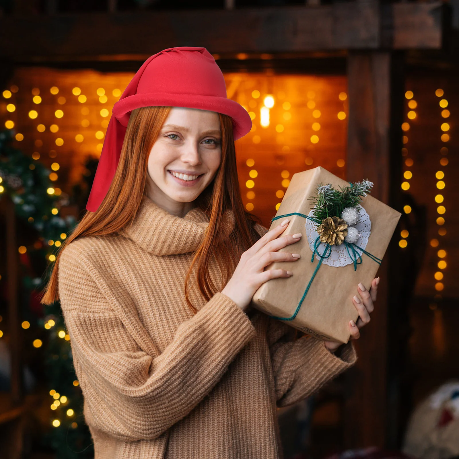 

Christmas Halloween Witch Hat Soft Party Hat For Women Cosplay Costume Accessory Decorative Props Festival Decoration