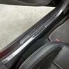 カーボンファイバードアサイドカバー,メルセデスベンツ用ペダルカバー,amg w177 a b c e-class 200 w205 glc gle w213 x253 4