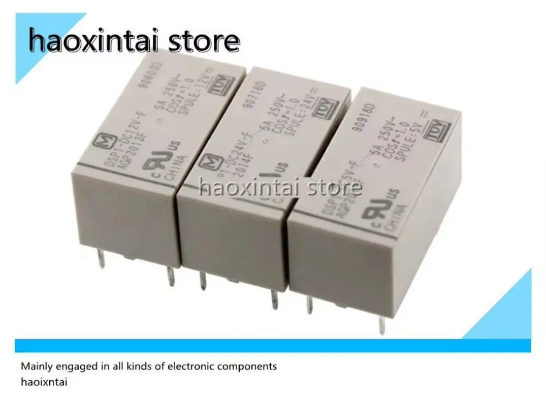 1pcs  Relay DSP1-DC5V-F DC12V-F DC24V-F 6 feet 5A AGP2013 2014 2019F