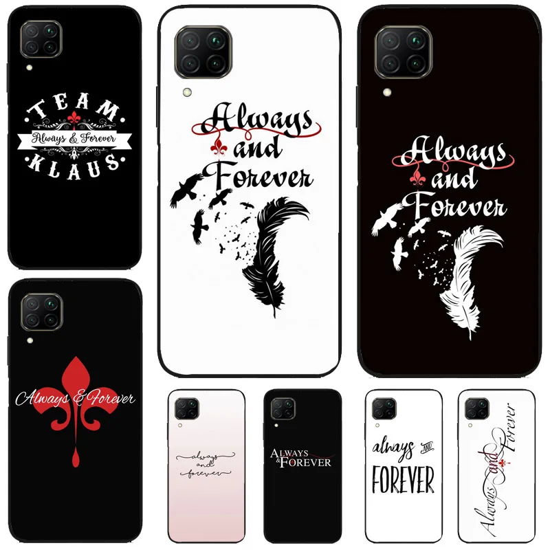 The Vampire Diaries Always And Forever For Huawei Nova Y91 Y90 Y61 Y60 Y70 5T Nova 9 10 SE 11 3i 7i 8i P20 P40 Lite P30 Pro Case