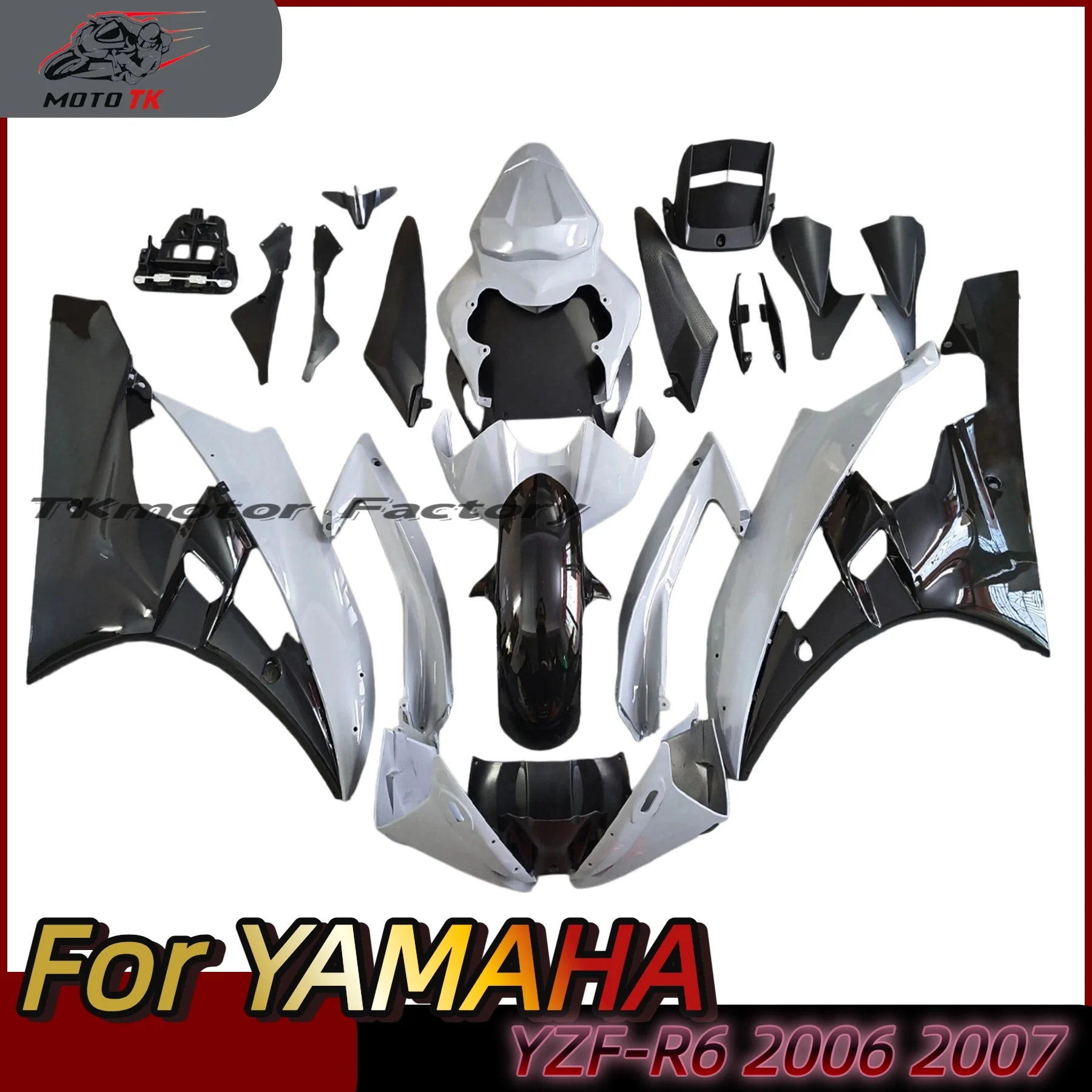 

Fairing Set for YAMAHA YZF-R6 2006 2007 Prime Motorcycle Modification Accessories Sportbike Fairings