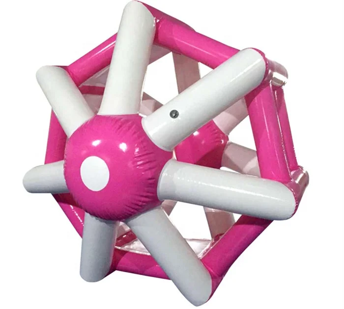 

Надувное роликовое колесо для хомяка с водяным бассейном, надувной ролик для аквапарка