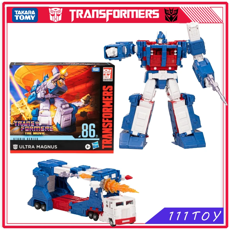 In Stock Transformers Studio Series86-21 Deluxe Class The Movie1986 Ultra Magnus Robot Action Figures Collectible Gifts Hobbies