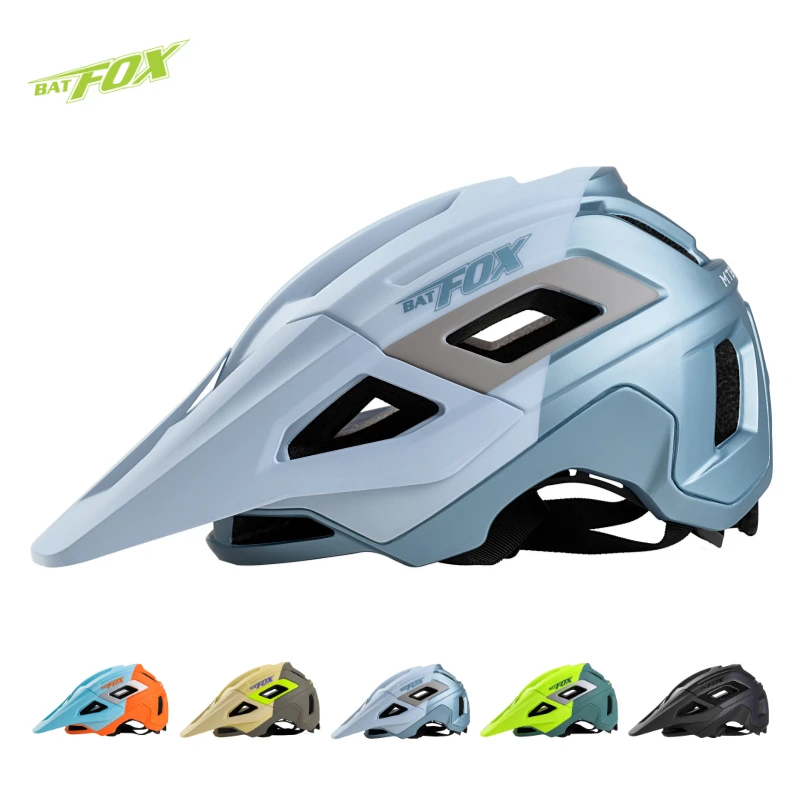 

BATFOX Helmet Cycling MTB Men Women Bicycle Helmet Adjustable Mountain Bike Helmet for Adults Easy Size Dial & Quick-Release