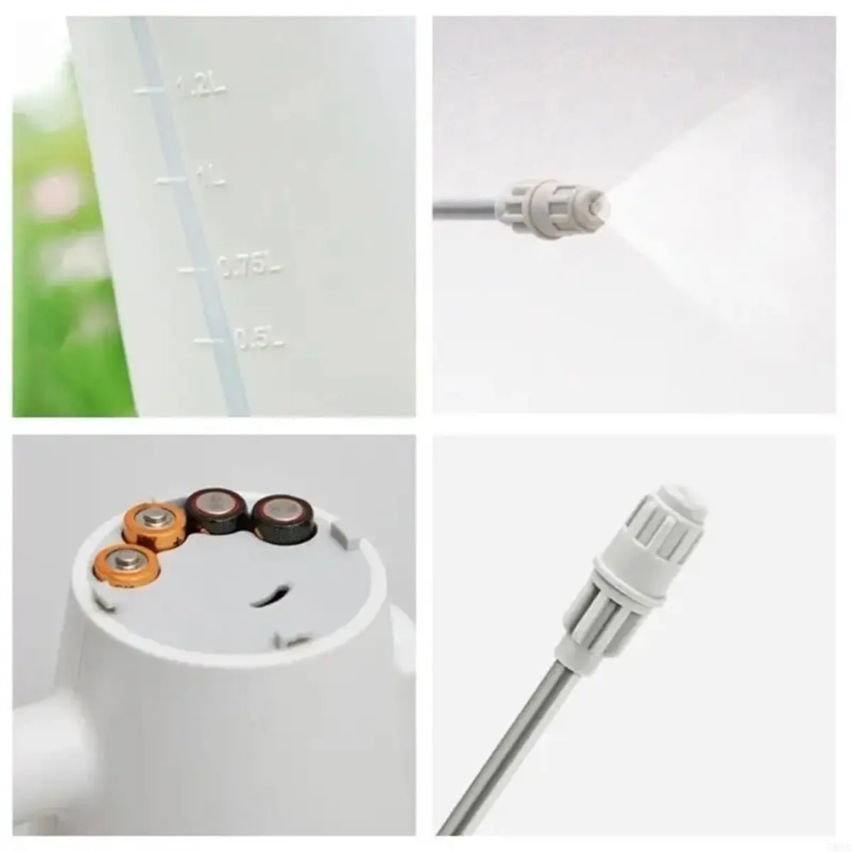 

Электрический распылитель Top 1,4 л, лейка с регулируемыми режимами для ухода за растениями и цветами