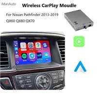 Módulo CarPlay inalámbrico para Nissan Pathfinder 2013-2019 QX60 QX70 QX80 Android Auto Car Play