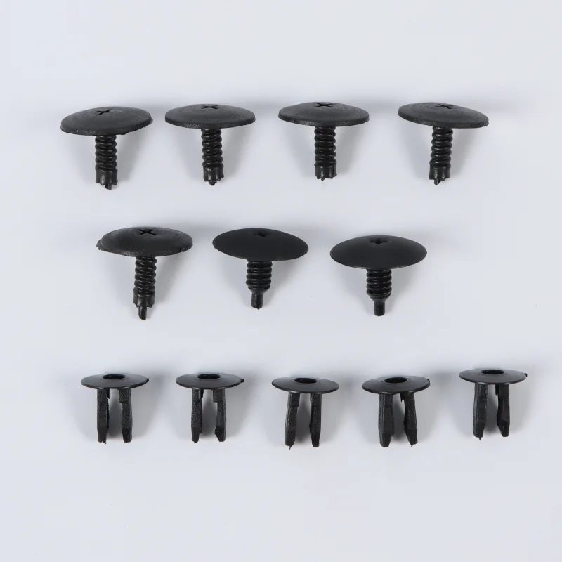 

7pcs/lot Car Clip Cowl Scuttle Trim Clip Water Rain Tray Deflector Panel For Golf MK3 VR6 GTI Automotive Interior Accessories