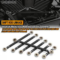 Universal Motorcycle M6 Left-Right Side Thread Shift Rod Linkage 40 60 80 100 120 140 160 180 200 220 240 260 280 40mm-400mm