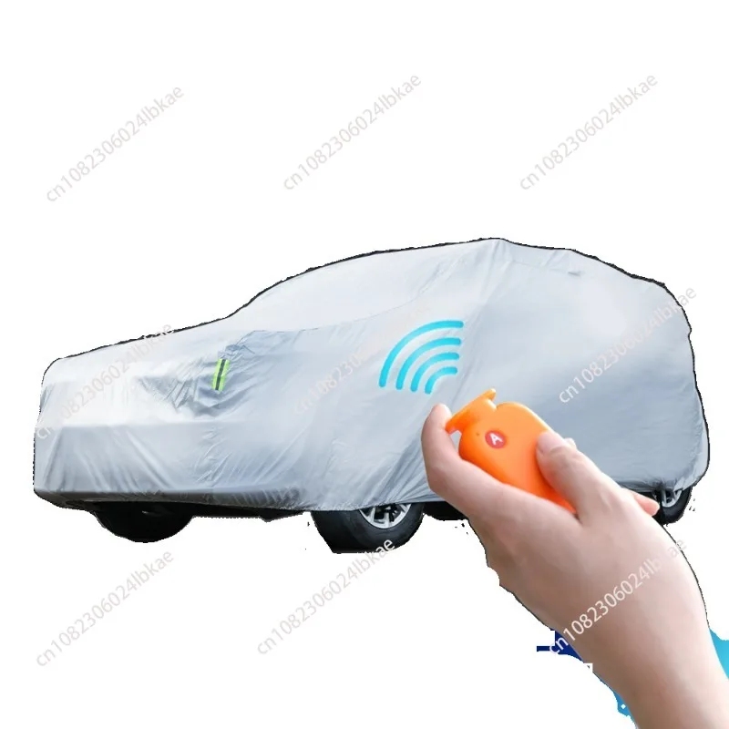 Fully automatic car clothes Oxford cloth car cover, sun protection, heat insulation, rain protection, snow car cover