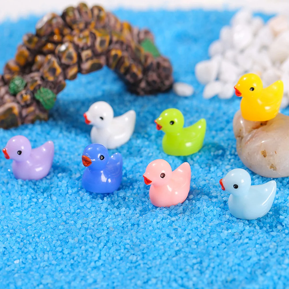

Duckling Mini Resin Miniature Fairy Garden Landscape House Decoration Potted Plant Cake Crafts Small Ornaments Baby Toys