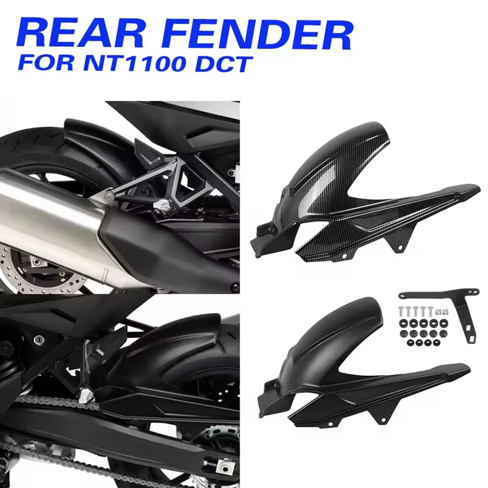 Motorrad Hugger Kotflügel Hinten Für Honda NT1100 NT1100 DCT 2022-2024 Hinterrad Verlängerung Kotflügel Splash Schutz schutz