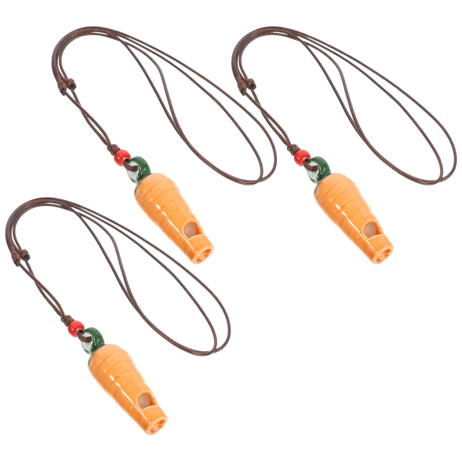 

3 Pcs Whistle for Creative Music Ceramic Handheld Whistles