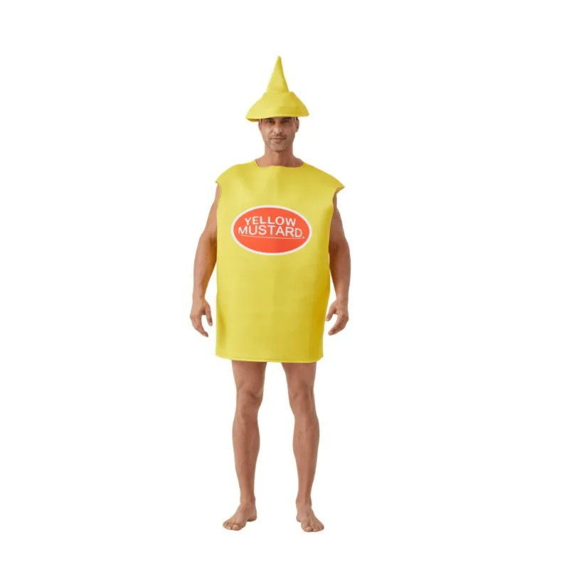 

Adult Wasabi Costume - Funny Stage Role Play for Men & Women