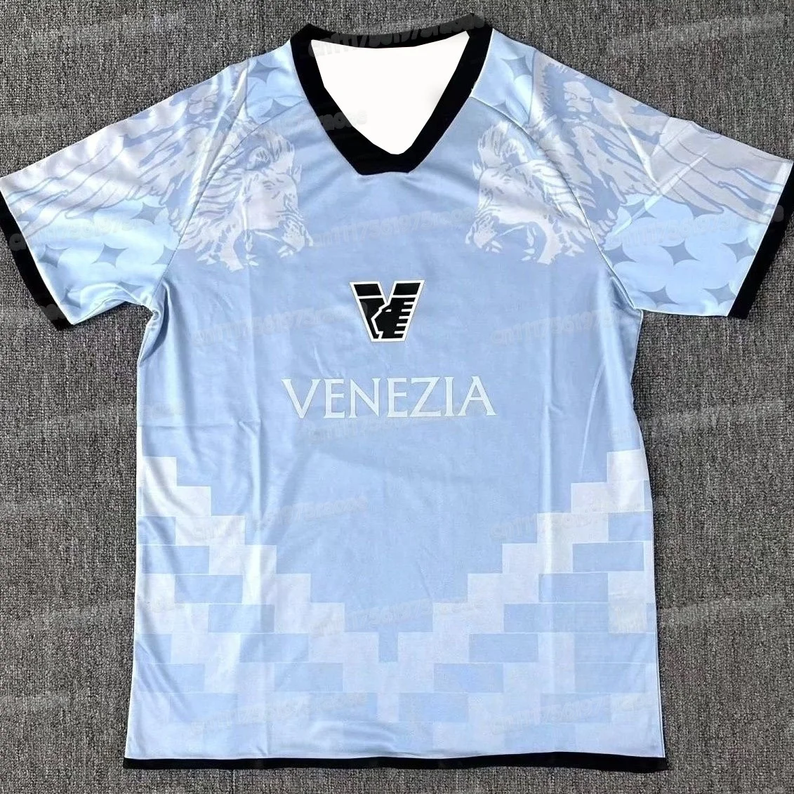 2026 Venezianisches Fußball-Fanoutfit im Familienstil, Lässiges Sport-T-Shirt mit 3D-Druck, Bequem, Atmungsaktiv, Schnelltrocknend, Strandkleidung – Detail 6