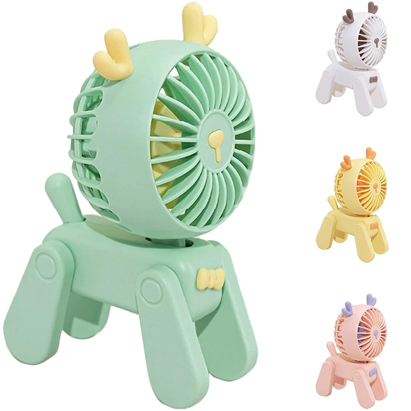 

Small Fan Table Fan Stable Standing Desktop Mini Fan Adult Children Outdoor Travel Can Be Used