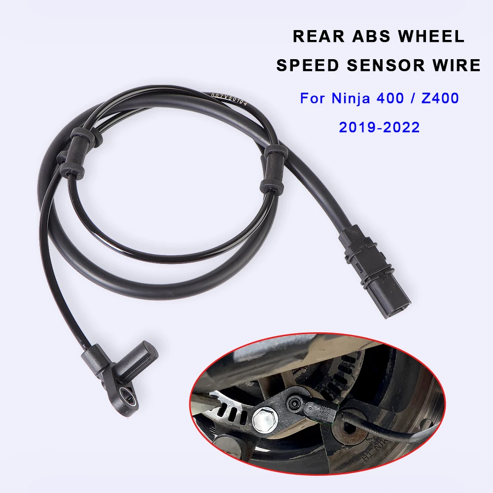 

For Kawasaki Ninja 400 Ninja400 Z400 Z 400 2019-2022 Motorcycle ABS Wheel Speed Sensor Wire Rear Wheel Signal Line Accessories